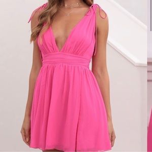 Lucy in the Sky Pink Dress